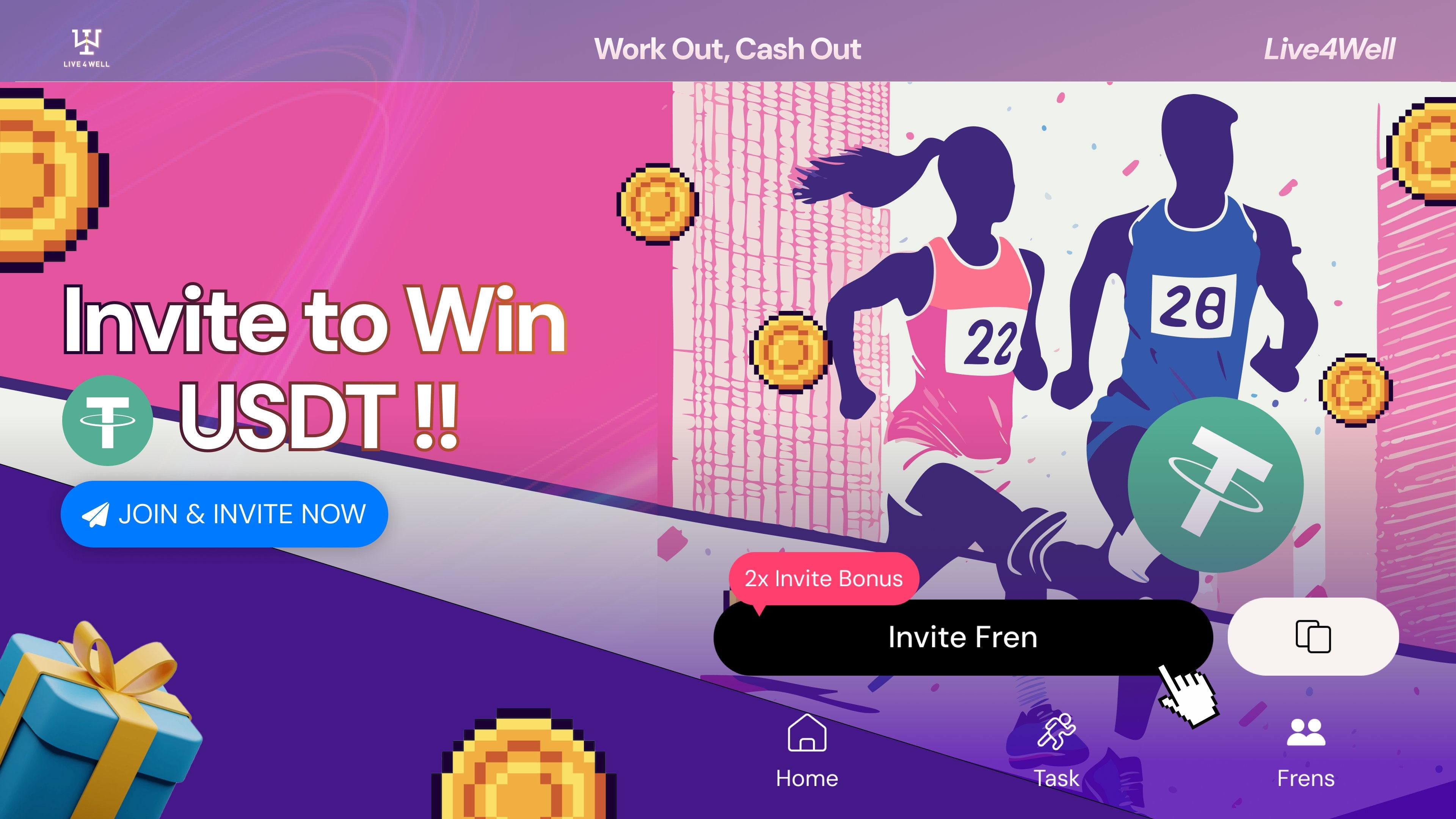 Big congrats to our winners!🔥 - Invite friends and win USDT 🫂