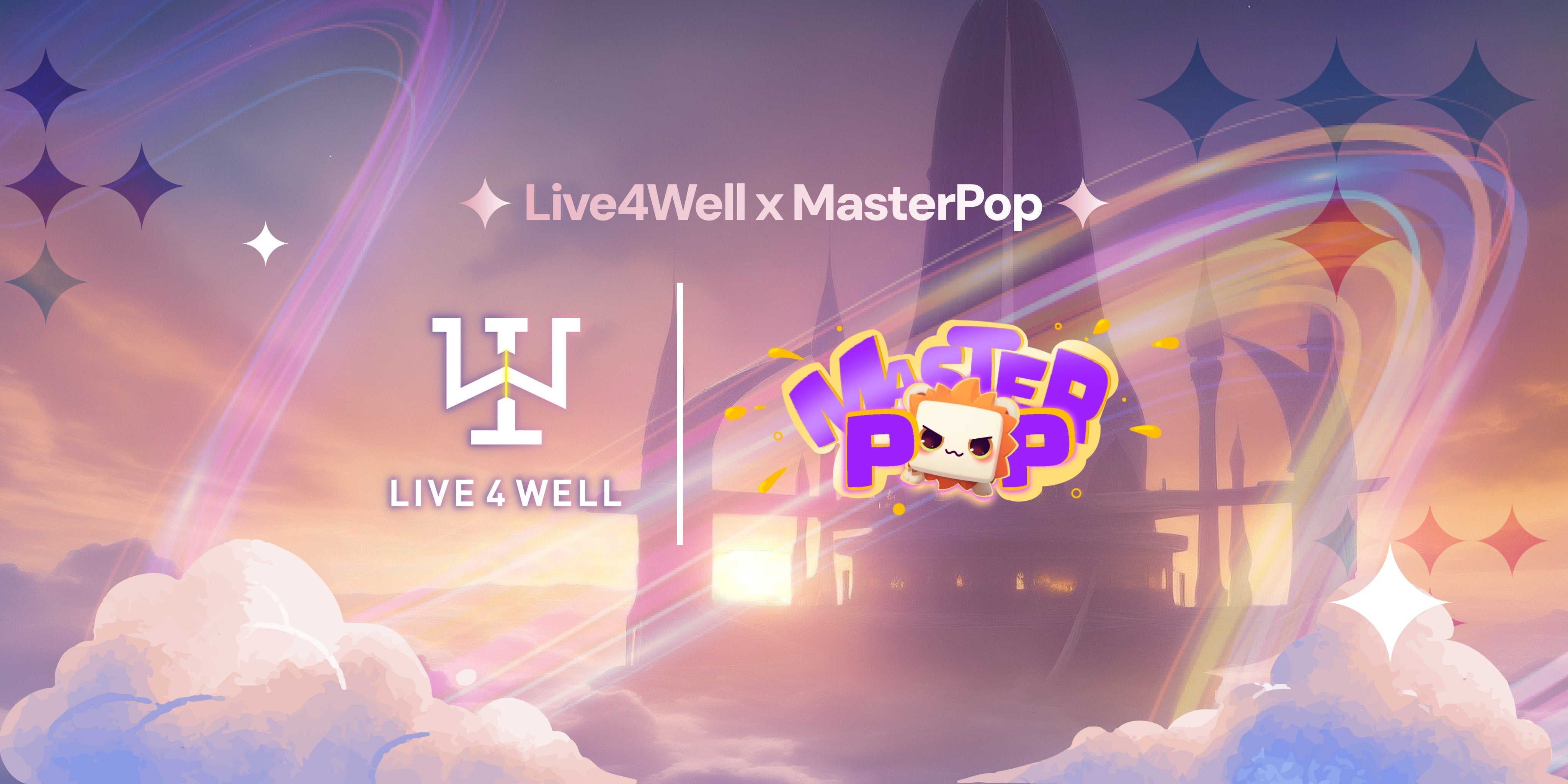 Live4Well 🤝 MasterPop