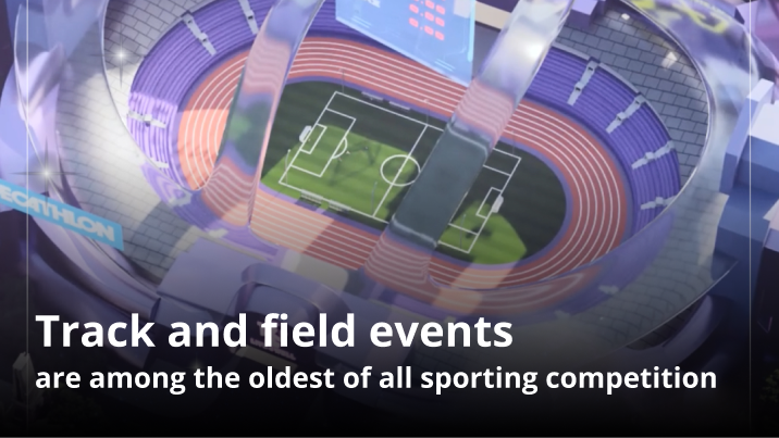 Track and field events are among the oldest of all sporting competition