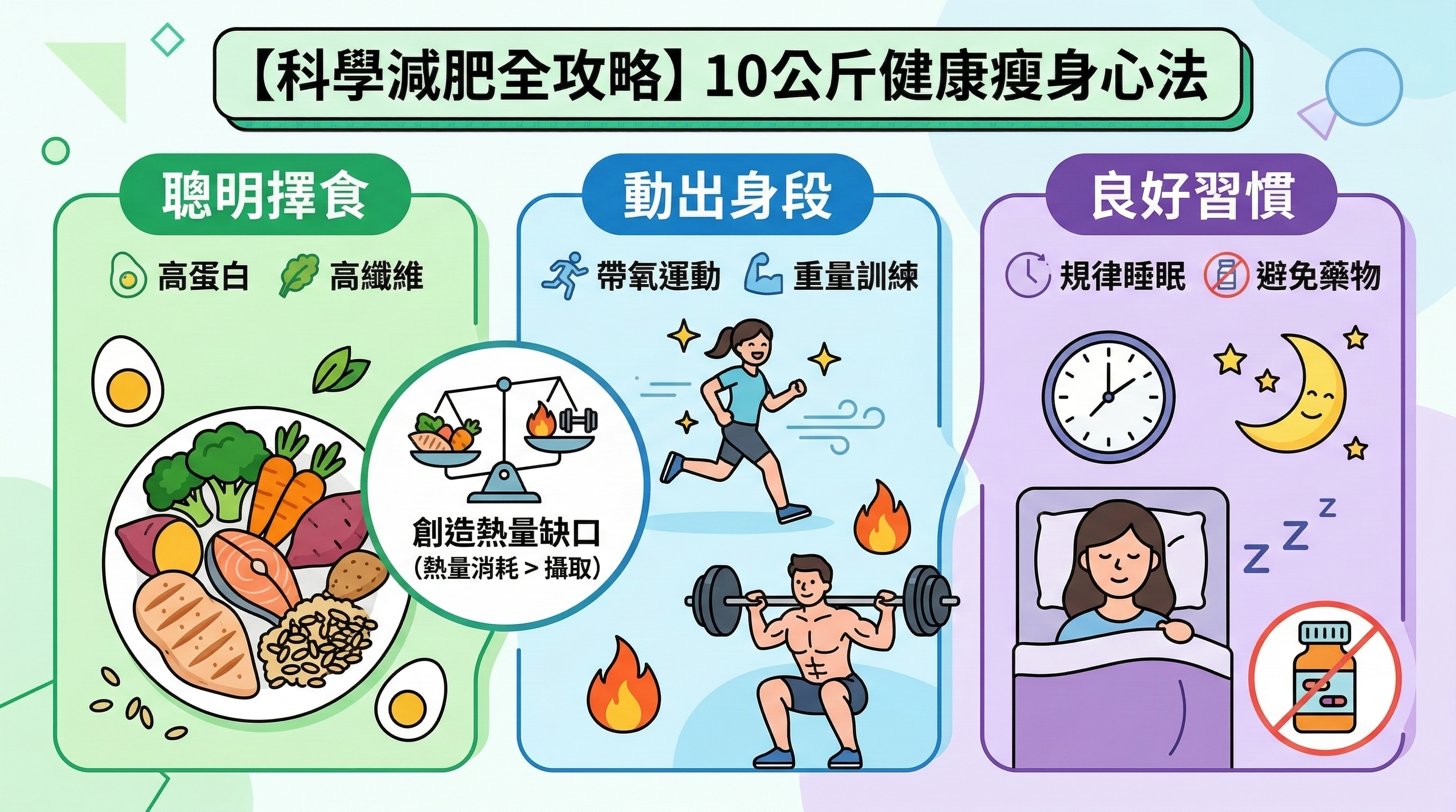 【Live4Well 健康指南】終極減肥全攻略：結合科學與生活，健康減肥10公斤的必勝法則